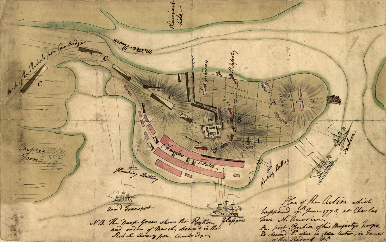 Map Bunker Hill 