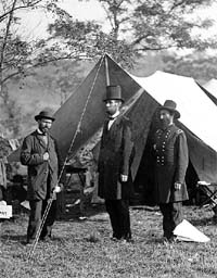 Lincoln and Allan Pinkerton