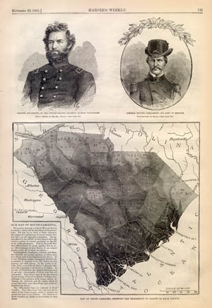 South Carolina Slave Map