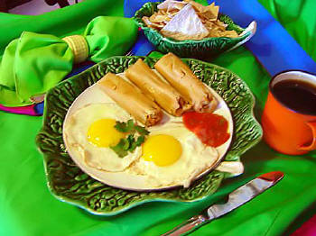 Tamales and Eggs