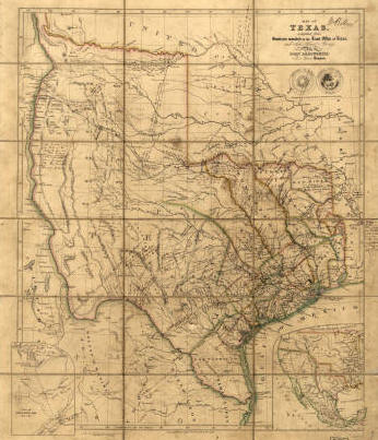 Republic of Texas Map
