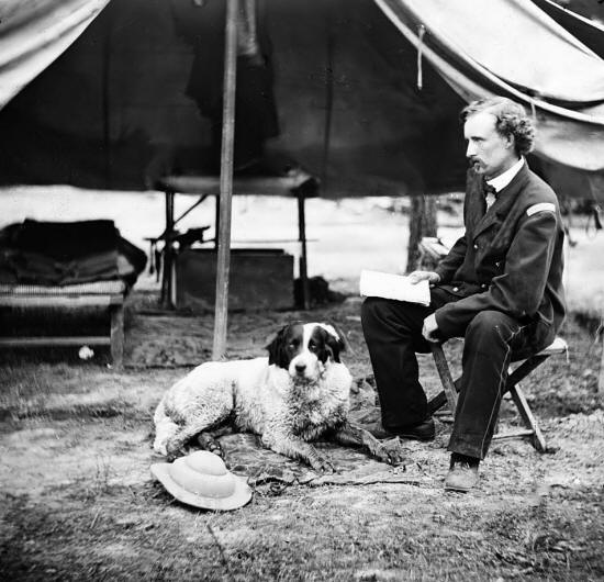 Custer and His Dog