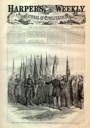 General Custer Battle Flags