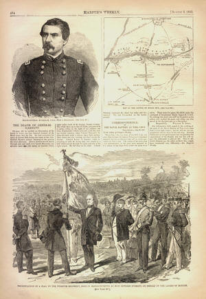 George McClellan in Harper's Weekly
