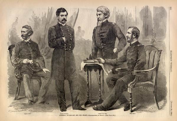 McClellan and Staff