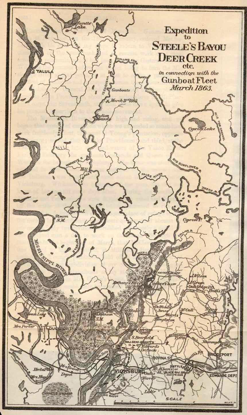 Steele's Bayou Map