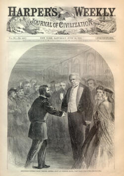 General Grant and Winfield Scott